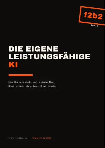 Titelseite: Die eigene leistungsfähige KI