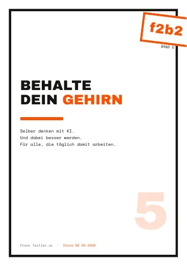 Titelseite: Behalte dein Gehirn
