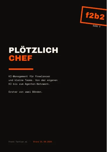 Titelseite: Plötzlich Chef